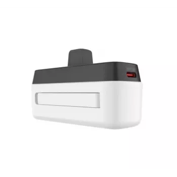 Kaasaskantav akupank FIXED FIXZEN-5PL-WH, 5000 mAh, USB-C väljund 5V/3A, 9V/2.22A, 12V/1.67A, valge
