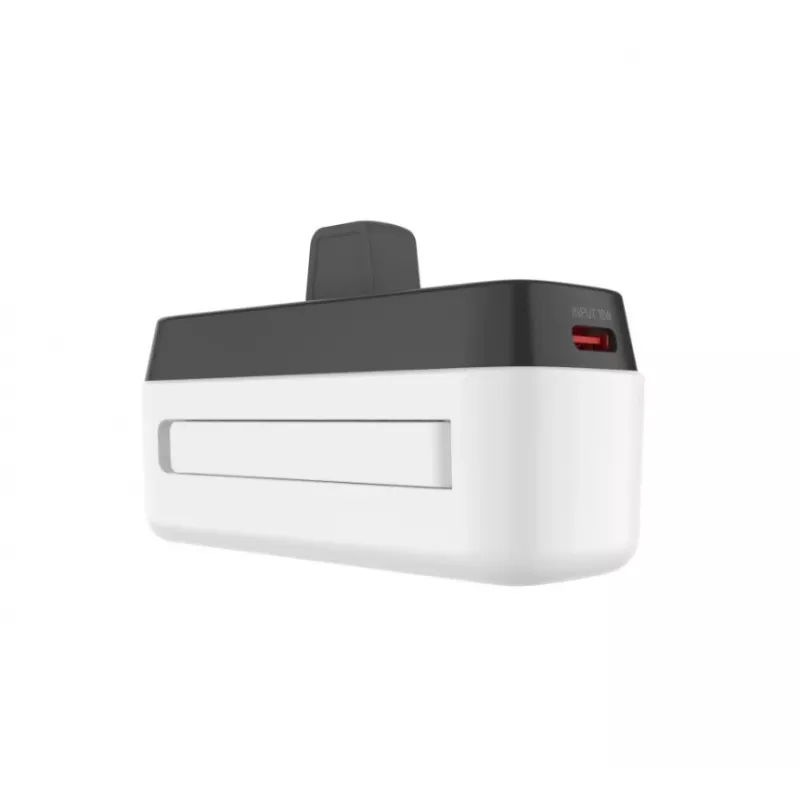 Kaasaskantav akupank FIXED FIXZEN-5PL-WH, 5000 mAh, USB-C väljund 5V/3A, 9V/2.22A, 12V/1.67A, valge