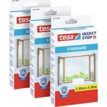 Kärbsevõrk Tesa STANDARD 55671 1300 mm x 1100 mm Antratsiit
