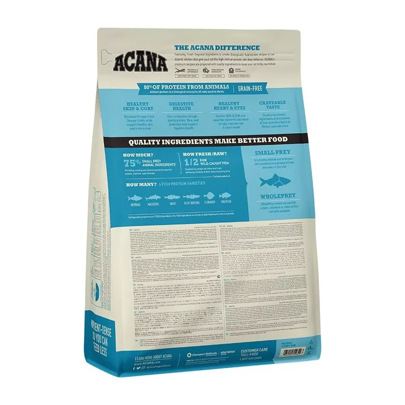 ACANA Pacifica - kuiv kassitoit - 1,8kg