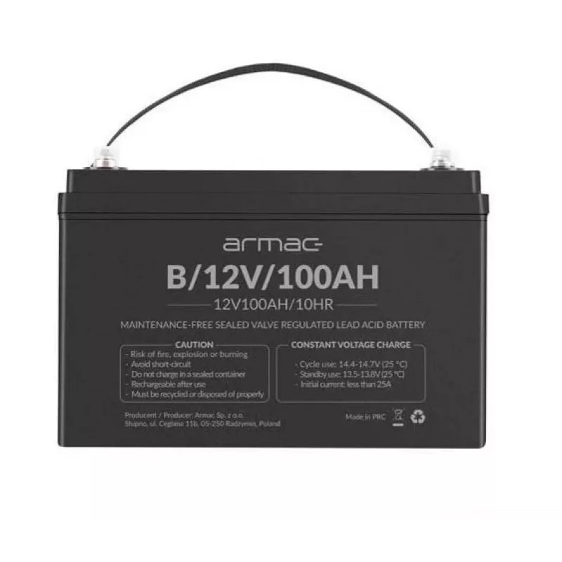 Universaalne geeleaku UPS Armac B/12V/100Ah jaoks