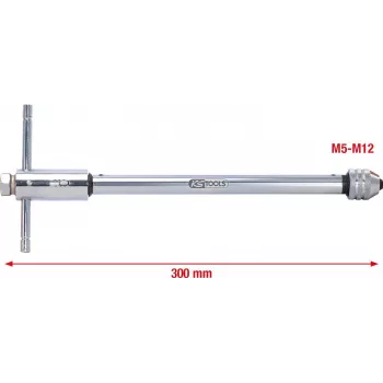 KS Tools 331.0675 stantsihoidik pööratava põrkpeaga, 320 mm