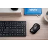 Savio KB-02 klaviatuur Kodu/Kontor USB QWERTY Must