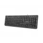NATEC KLAVIATUUR TROUT SLIM USB, USA PAIGUTUS, MUST