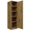 Topeshop SD-50 ARTISAN KPL bedroom wardrobe/closet 5 shelves 1 uks(s) tamm