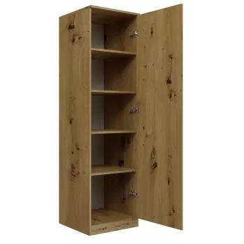 Topeshop SD-50 ARTISAN KPL bedroom wardrobe/closet 5 shelves 1 uks(s) tamm