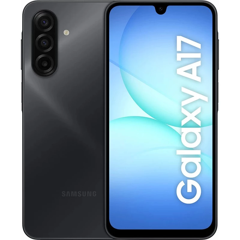 Samsung Galaxy A17 17 cm (6.7 tolli) hübriidne Dual SIM 4G USB USB-C 4 GB 128 GB 5000 mAh must