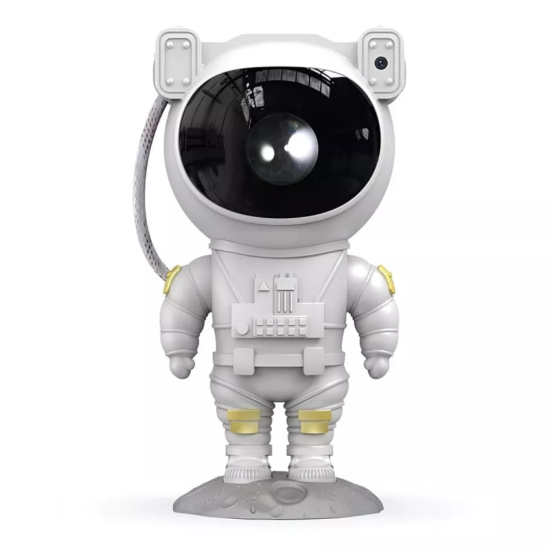 Öölambiga täheprojektor lastele, astronautkujuline