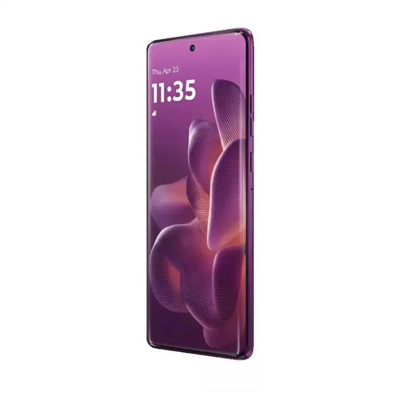 Nutitelefon Motorola Moto Edge 60 Pro 5G Dual-SIM, 8 GB muutmälu, 256 GB salvestusruumi, Pantone Sparkling Grape