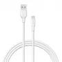 Kaabel USB2.0 MICRO-B-le/1M Valge Ctiwf Vention