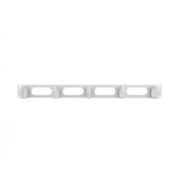 Rack kaabel management panel LANBERG AK-1205-S, 1U metal, 19 tolli (48,3 cm), sügavus 80 mm, hall