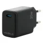 Mobilis - toiteplokk - kiirlaadimine - 20 W - PD/PPS (24 kontakti USB-C) - must - Euroopa (001361)