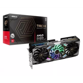 ASRock Radeon RX 9070 XT TC 16GB GDDR6 PCIe 5.0 Graafikakaart