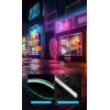 LED-ribavalgusti Vention PAEWH 2 m, USB-toitega 5 V, RGB IR-puldiga, kahepoolse teibiga kinnitatav