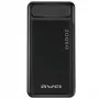 Kaasaskantav akupank AWEI P6K 20000mAh must 2xUSB/PD/Micro-USB