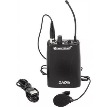 Juhtmevaba saatja Omnitronic 863–865 MHz mudel 13106979 audiosüsteemidele