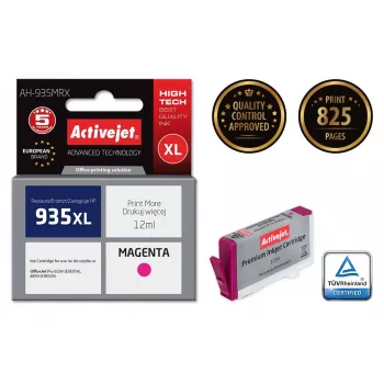 Activejet AH-935MRX tint (asendus HP 935XL C2P25AE; Premium; 12 ml; magenta)