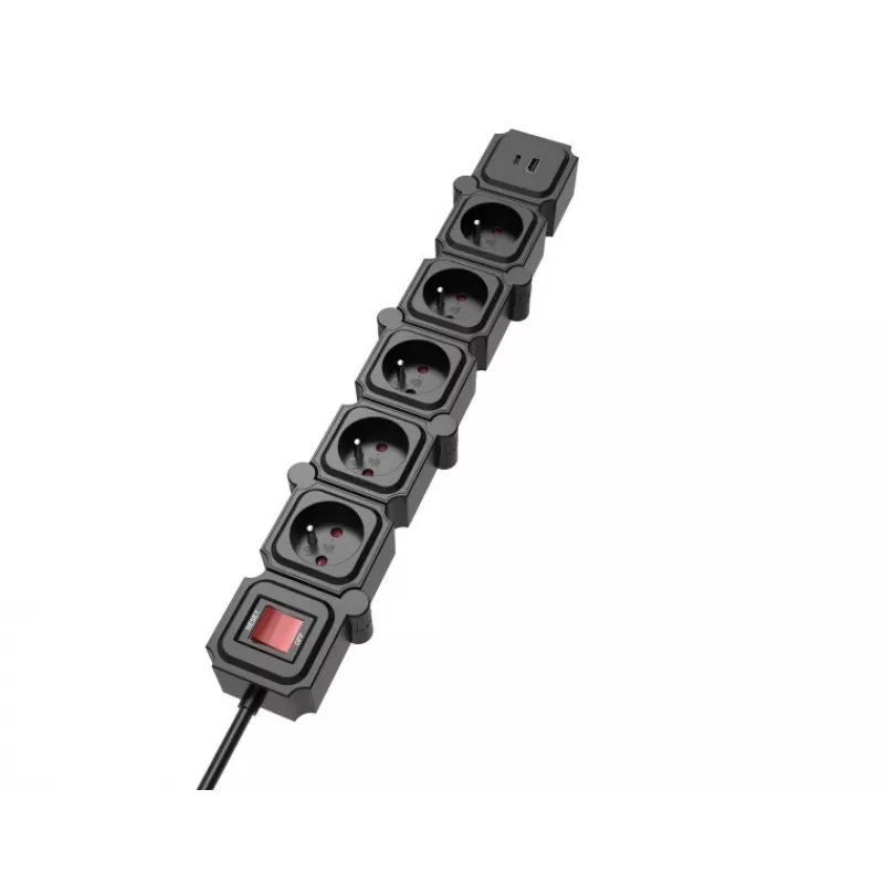 Pikendusjuhe TB Energy Power Strip 1.5 m — 1,5 m kaabel, mitu pistikupesa