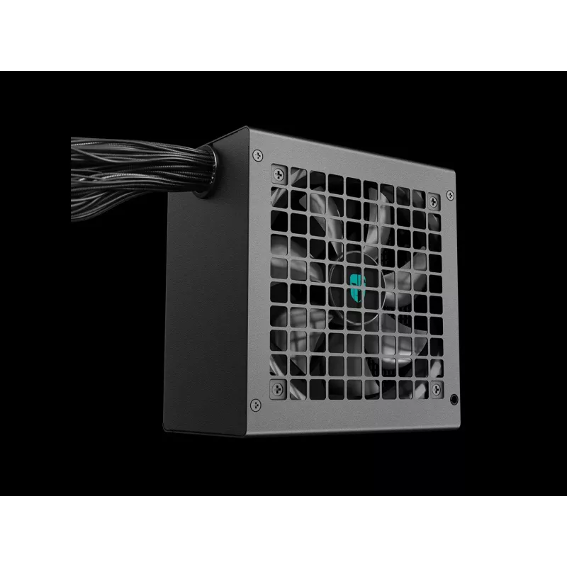 ATX toiteplokk DeepCool PF600X 600W 80 PLUS Bronze, 600 W, 12 cm ventilaator, ATX 2.52, 24-kontaktiline, 2×(6+2) PCIe, 8×SATA