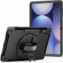 Jalatoe ja käsirihmaga ümbris JT Berlin Samsung Galaxy Tab S10 Ultra / S9 Ultra jaoks — must