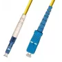 Microconnect FIB461001 InfiniBand/fiiberoptiline kaabel 1 m LC Kollane