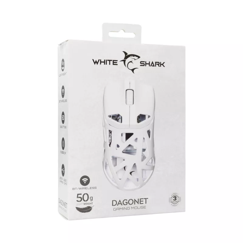 Hiir White Shark GM-5019 Dagonet juhtmevaba