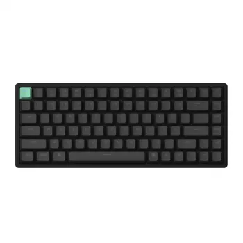 Mehaaniline juhtmevaba klaviatuur Keychron K2 — kompaktne 84‑klahviga must, Bluetooth ja USB‑C, RGB taustvalgustus