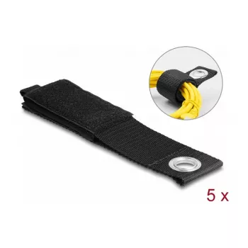DeLOCK Heavy-duty takjakinnitusrihm 435x50mm must 5tk