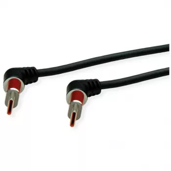 ROLINE USB2.0-kaabel 360°-pöörlev C-C ST/ST 2m - kaabel - digitaal-/andmeside (11.02.8348)