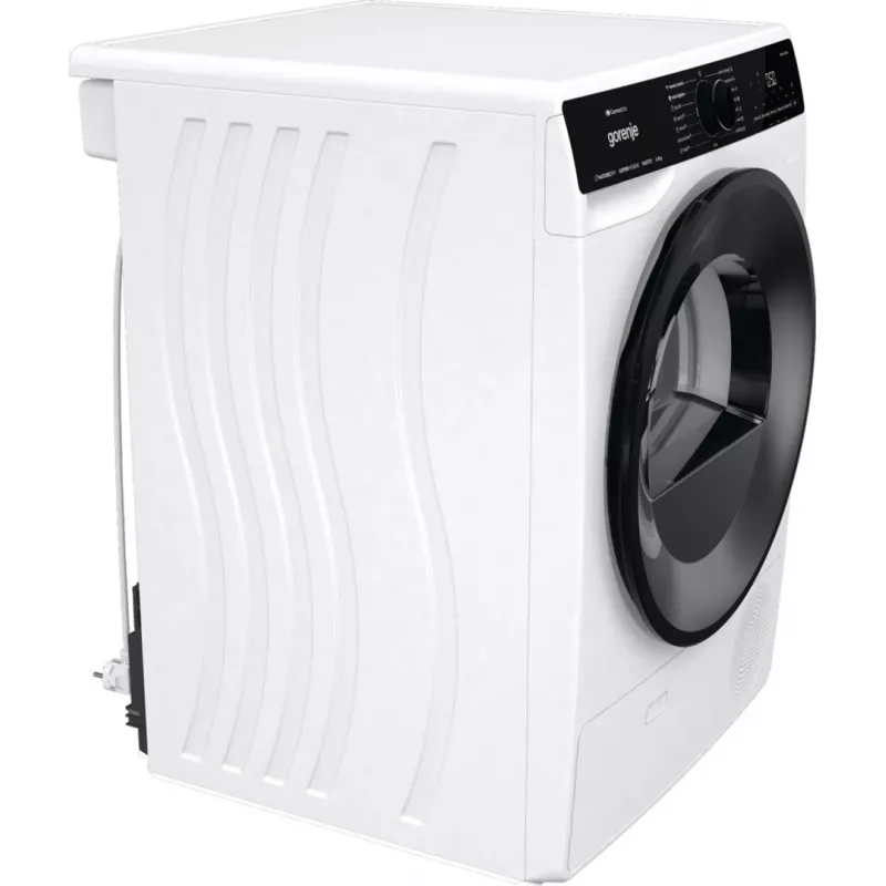 Gorenje DPNA92WIFI trummelkuivati, eraldiseisev, eestlaetav, 9 kg, A++, must, valge