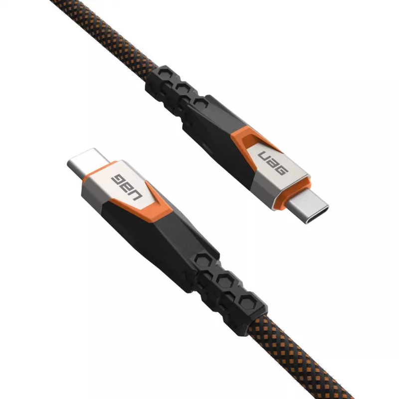 USB C - USB C kaabel C2G 9B4415114097 USB 3.2 Gen 2x2 0,75 m — must/oranž