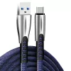 ColorWay USB USB-C kaabel (tsingisulam) 2,4A, 1 m | CW-CBUC012-BL