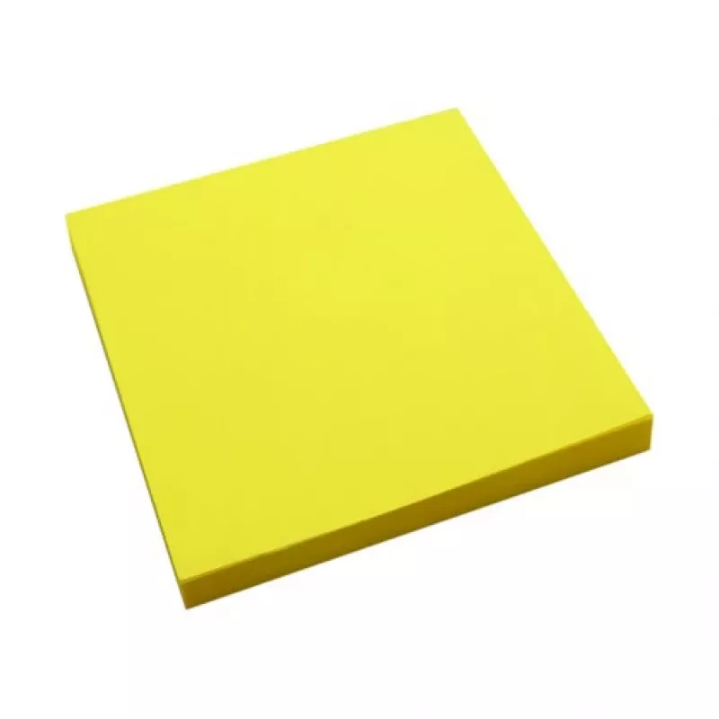Märkmepaberid Forpus, Neoon, 75x75mm, Kollane (1x80)