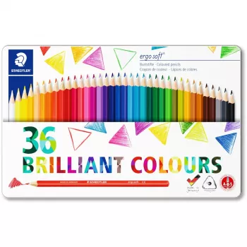 Värvipliiatsid Staedtler Ergosoft 157 Multivärv 36 tk
