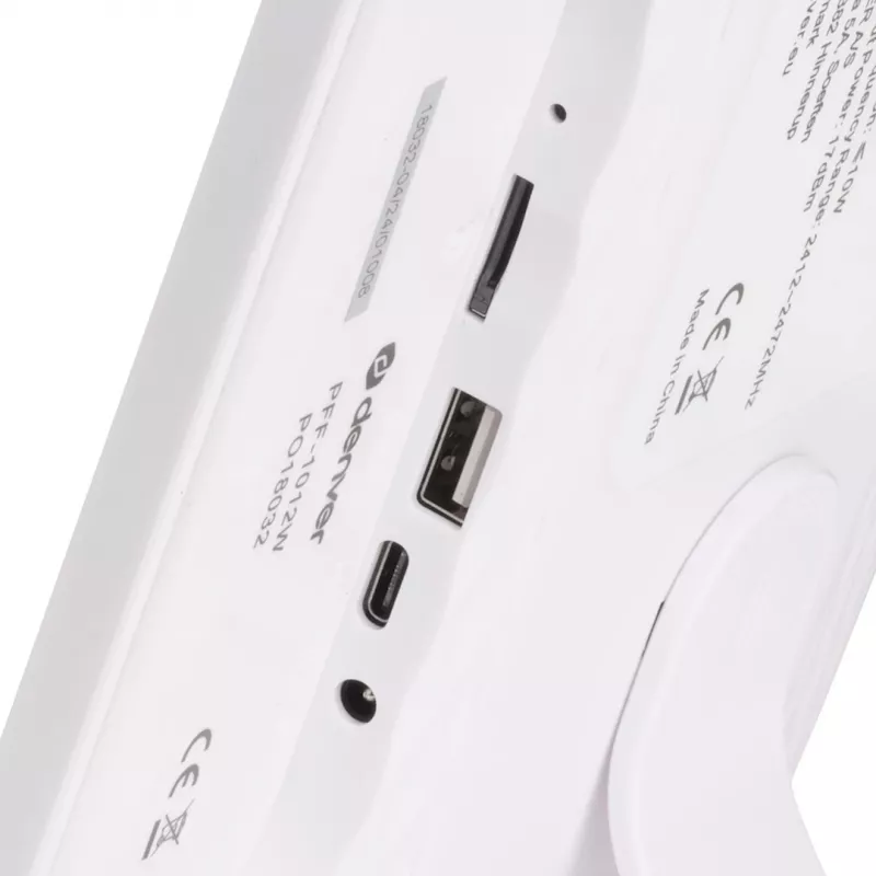 Denver PFF-1012 digitaalne pildiraam Valge 25,6 cm (10,1) Puuteekraan Wi-Fi