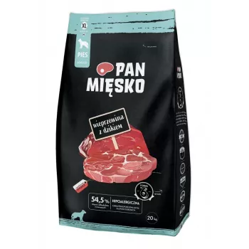 PAN MIĘSKO Sealiha metsseaga (täiskasvanud) XL krõbuskid - kuiv koeratoit - 20kg