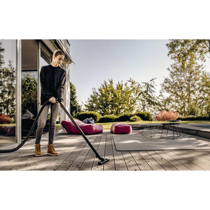 Trummel-tolmuimeja Karcher WD 4 V-20/5/22 — 20 L, 1000 W, kuiv- ja märgpuhastus, 2,2 m voolik