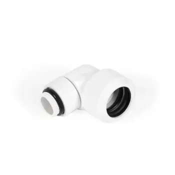 Alphacool 90° pööratav G1/4 isane kuni 16 mm OD kõvatoru liitmik (mudel 17621)