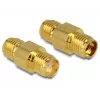 DeLOCK - Antenni adapter - SMA (E) - SMA (E) (88478)