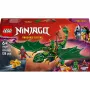 Ehitusmänguasjade komplekt LEGO NINJAGO 71829 Lloyd's roheline Forest Dragon, 128 tükki, 2 minifiguuri, vanusele 6+