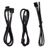 USB- ja PWM-jaotur Lian Li EDGE HUB EG-HUB01B — 4× USB, 6× PWM-ventilaatoriporti