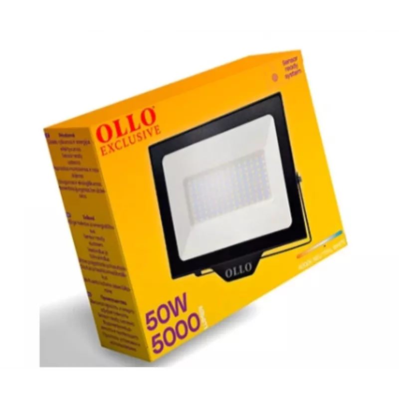Lamp | OLLO | Voolutarve 50 W | Valgusvoog 5000 luumenit | 4000 K | AC220-240V | Kiire nurk 110 kraadi | VS121C-50W-40K