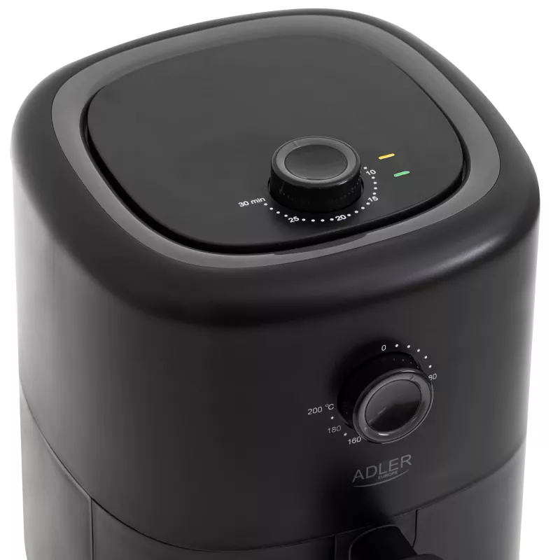 Adler AD 6310 õhufritüür, üksik, 3 L, 2200 W, kuumõhkfritüür, must