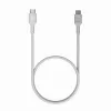 Kaabel USB-C-USB-C PowerStream 100W punutud 1,2m valge