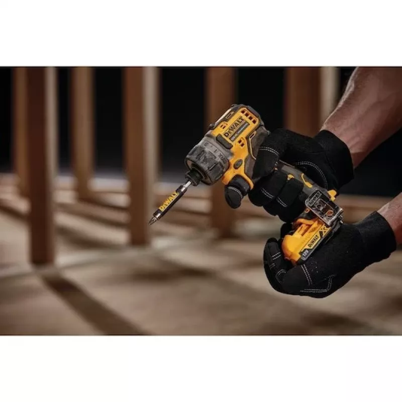 DeWALT DCF601N-XJ elektriline kruvikeeraja/löökkeeraja 1100 RPM Must, Kollane