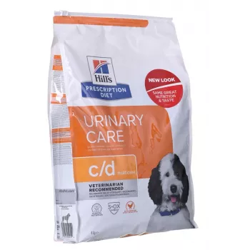 HILL'S PRESCRIPTION DIET Canine Urinary Care c/d Multicare Kuiv koeratoit Kana 1,5 kg