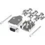 MH Connectors MHDM9-DM9P-K D-SUB Stiftleisten-Set 180 ° Number of Poles (num): 9 Solder Cup 1 tk