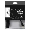 Gembird A-MDPM-HDMIF-02 videokaabli adapter Mini DisplayPort HDMI Type A (Standard) must