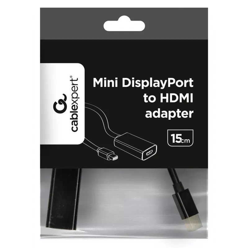 Gembird A-MDPM-HDMIF-02 videokaabli adapter Mini DisplayPort HDMI Type A (Standard) must