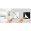 Puutelüliti MACLEAN MCE702W — ühe ümmarguse klaasnupuga, juhtmega, 110–240 V, 2 A, 1000 W, valge